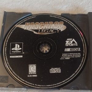 NASCAR 99 Legacy PlayStation Game Disc